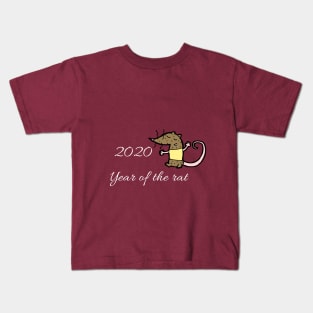 year of the rat 2020 Kids T-Shirt